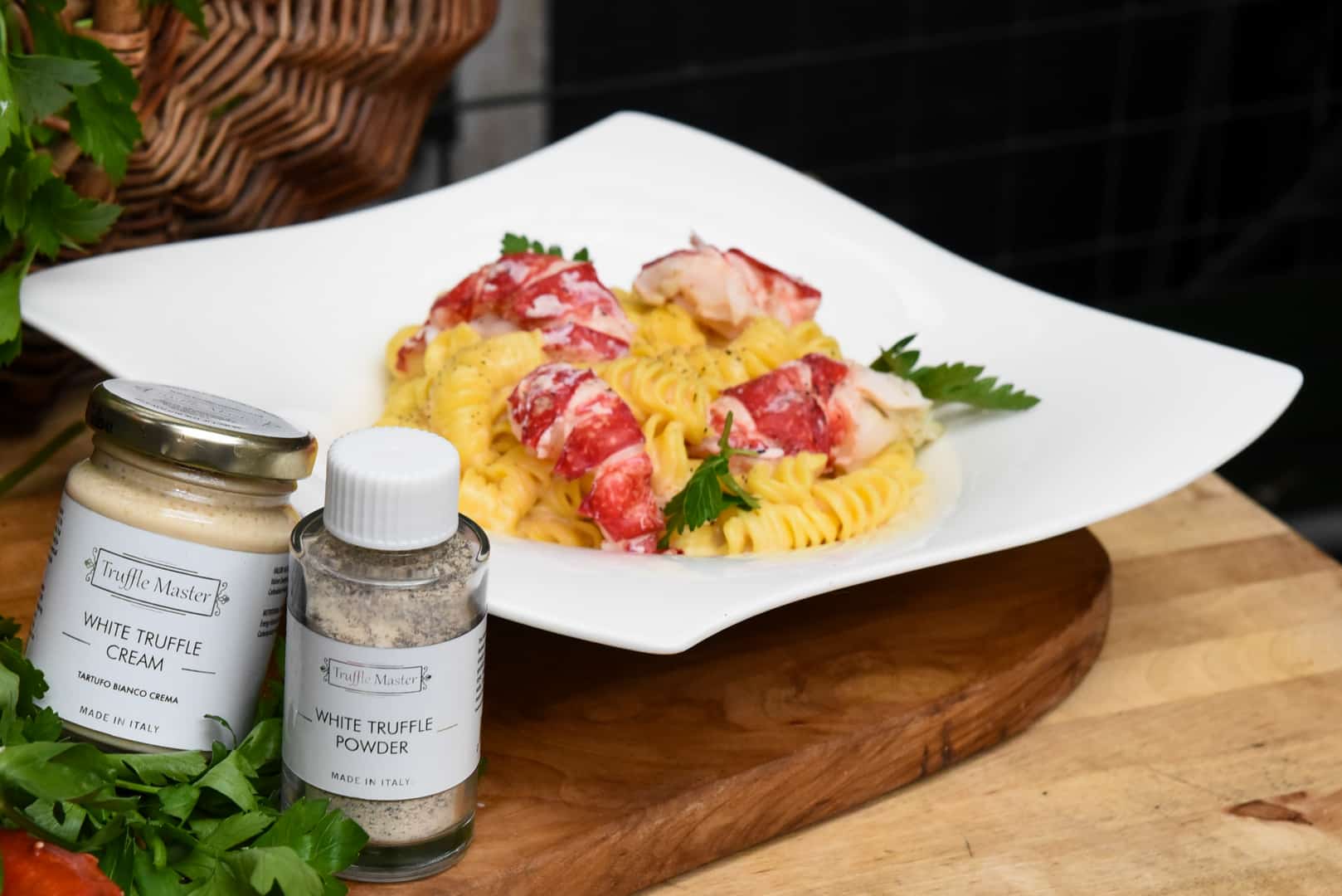 Lobster with White Truffle Cream | Truffle Master